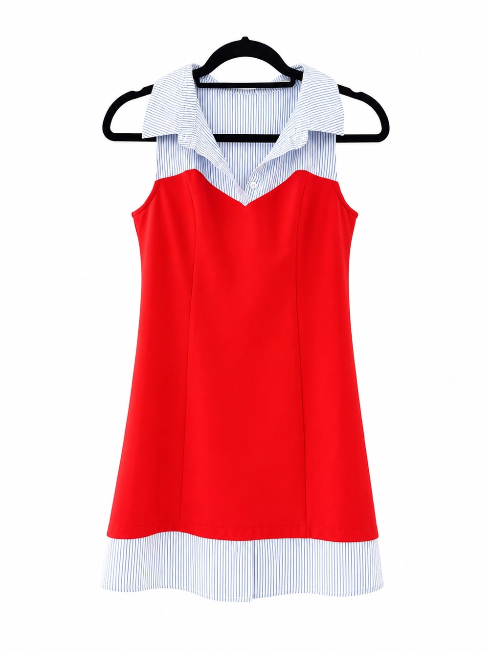 English Factory Blue and White Striped Shirt